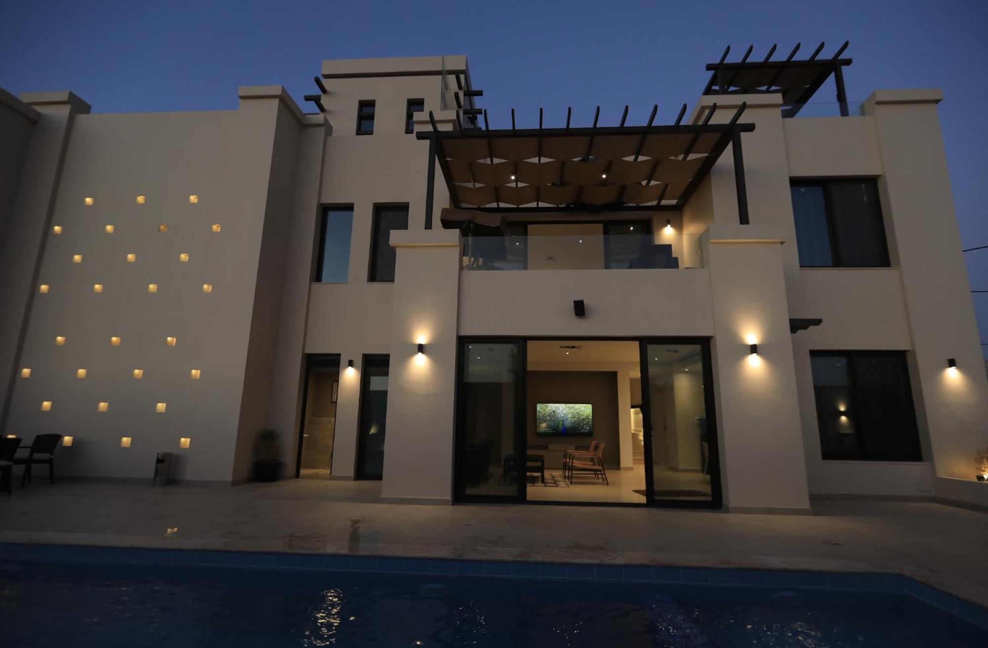 Zero Four Deadsea Villa Sweimeh Kamer foto